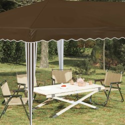 Tente de fête pop-up 575 x 290 x 245 cm Taupe 622119622119