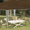 Tente de fête pop-up 575 x 290 x 245 cm Taupe 622119622119