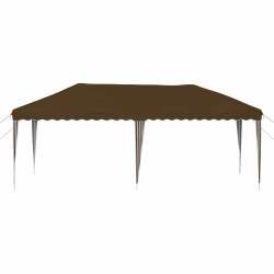 Tente de fête pop-up 575 x 290 x 245 cm Taupe 622119622119