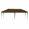 Tente de fête pop-up 575 x 290 x 245 cm Taupe 622119622119