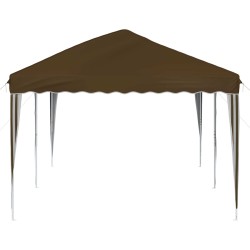 Tente de fête pop-up 575 x 290 x 245 cm Taupe 622119622119
