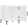 Tables de chevet 2 pcs blanc brillant 40x40x50 cm 622120622120