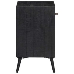 Table de chevet 40x30x50 cm bois massif de teck 622121622121