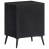 Table de chevet 40x30x50 cm bois massif de teck 622121622121