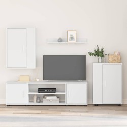 Ensemble meuble TV Blanc Bois d'ingénierie 622126622126