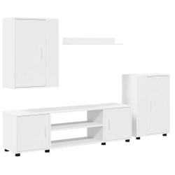 Ensemble meuble TV Blanc Bois d'ingénierie 622126622126