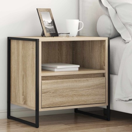 Table de chevet Sonoma 50 x 39,5 x 50 cm Bois d'ingénierie 622127622127