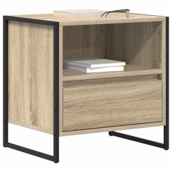 Table de chevet Sonoma 50 x 39,5 x 50 cm Bois d'ingénierie 622127622127