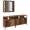 Meubles de salle de bain 3 pcs Marron Bois d'ingénierie 622135622135