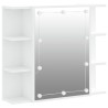 Armoire à miroir avec LED Blanc 70x16,5x60 cm 622138622138