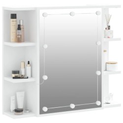 Armoire à miroir avec LED Blanc 70x16,5x60 cm 622138622138