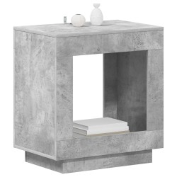 Table d'appoint Gris béton 60 x 40 x 65 cm Bois d'ingénierie 622150622150