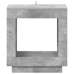 Table d'appoint Gris béton 60 x 40 x 65 cm Bois d'ingénierie 622150622150