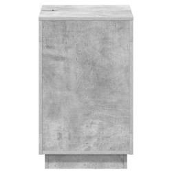 Table d'appoint Gris béton 60 x 40 x 65 cm Bois d'ingénierie 622150622150