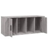 Meuble TV Sonoma gris 100x35x40 cm Bois d'ingénierie 622153622153