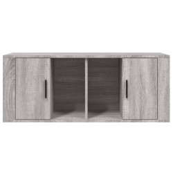 Meuble TV Sonoma gris 100x35x40 cm Bois d'ingénierie 622153622153