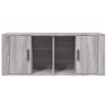 Meuble TV Sonoma gris 100x35x40 cm Bois d'ingénierie 622153622153