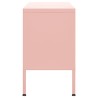 Meuble TV Rose 105x35x50 cm Acier 622155622155