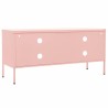 Meuble TV Rose 105x35x50 cm Acier 622155622155