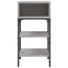 Tables de chevet 2 pcs sonoma gris 35x34,5x70cm bois ingénierie 622161622161