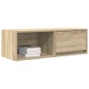Meubles TV 2 pcs chêne sonoma 80x31x25,5 cm bois d'ingénierie 622162622162