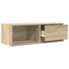 Meubles TV 2 pcs chêne sonoma 80x31x25,5 cm bois d'ingénierie 622162622162