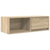 Meubles TV 2 pcs chêne sonoma 80x31x25,5 cm bois d'ingénierie 622162622162