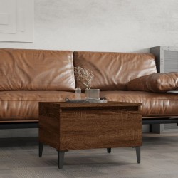 Table d'appoint Chêne marron 50x46x35 cm Bois d'ingénierie 622167622167