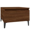 Table d'appoint Chêne marron 50x46x35 cm Bois d'ingénierie 622167622167