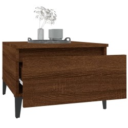 Table d'appoint Chêne marron 50x46x35 cm Bois d'ingénierie 622167622167