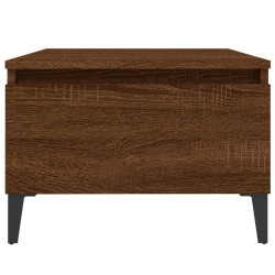 Table d'appoint Chêne marron 50x46x35 cm Bois d'ingénierie 622167622167