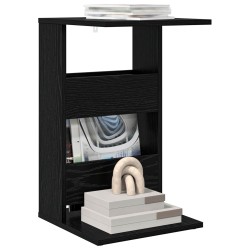 Table d'appoint Chêne noir 40 x 35 x 60,5 cm Bois d'ingénierie 622170622170