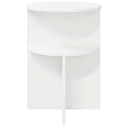 Table d'appoint Blanc Ø 39,5 x 55 cm Bois d'ingénierie 622171622171