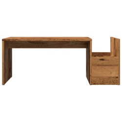Table basse vieux bois 90x45x35 cm bois d'ingénierie 622173622173