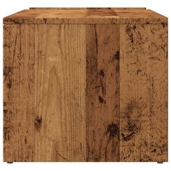 Table basse vieux bois 90x45x35 cm bois d'ingénierie 622173622173