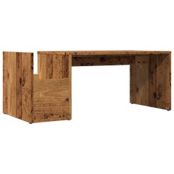 Table basse vieux bois 90x45x35 cm bois d'ingénierie 622173622173