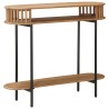 Table d'appoint faite main Brun Teck 90 x 30 x 75 cm 622175622175