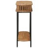 Table d'appoint faite main Brun Teck 90 x 30 x 75 cm 622175622175