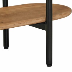 Table d'appoint faite main Brun Teck 90 x 30 x 75 cm 622175622175
