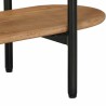 Table d'appoint faite main Brun Teck 90 x 30 x 75 cm 622175622175