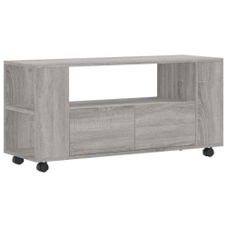 Meuble TV sonoma gris 102x34,5x43 cm bois d'ingénierie 622178622178