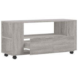 Meuble TV sonoma gris 102x34,5x43 cm bois d'ingénierie 622178622178