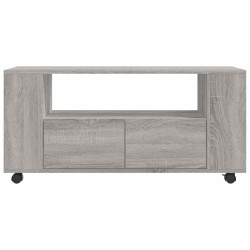 Meuble TV sonoma gris 102x34,5x43 cm bois d'ingénierie 622178622178
