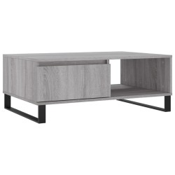 Table basse sonoma gris 90x60x35 cm bois d'ingénierie 622180622180