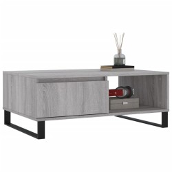 Table basse sonoma gris 90x60x35 cm bois d'ingénierie 622180622180