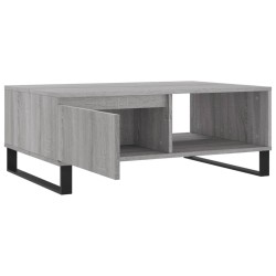 Table basse sonoma gris 90x60x35 cm bois d'ingénierie 622180622180