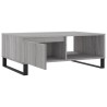 Table basse sonoma gris 90x60x35 cm bois d'ingénierie 622180622180