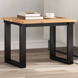 Dessus de table carré 50x50x2 cm bois massif d'acacia 622181622181