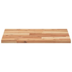 Dessus de table carré 50x50x2 cm bois massif d'acacia 622181622181