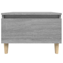Table d'appoint Sonoma gris 50x46x35 cm Bois d'ingénierie 622182622182
